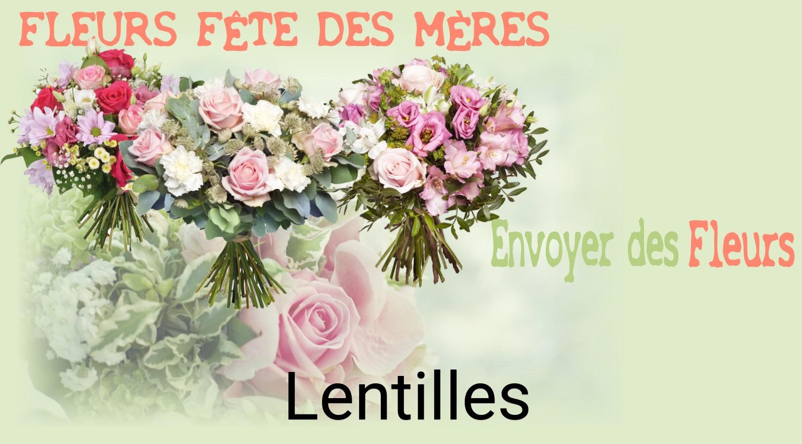 Bouquet de Fête des Mères livré à Lentilles